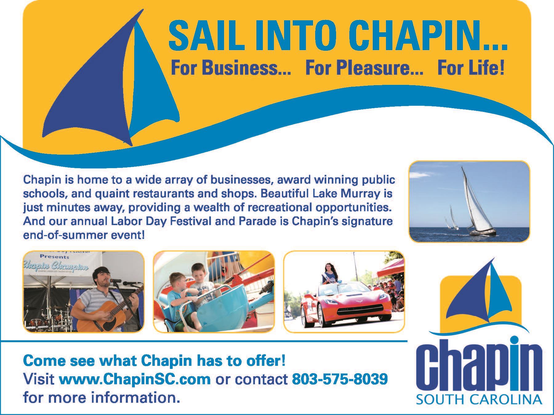 Sail into Chapin