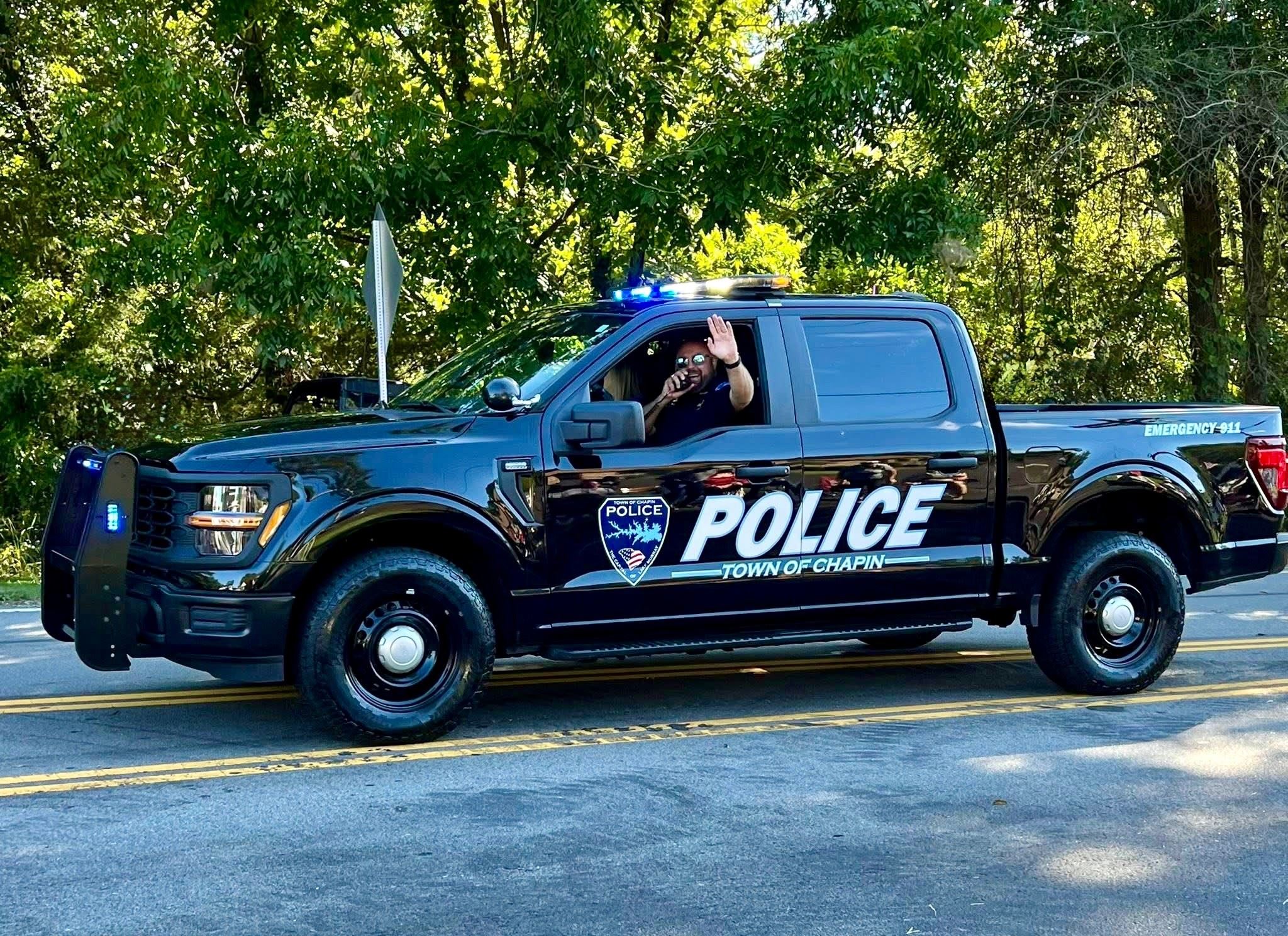 Chapin police car